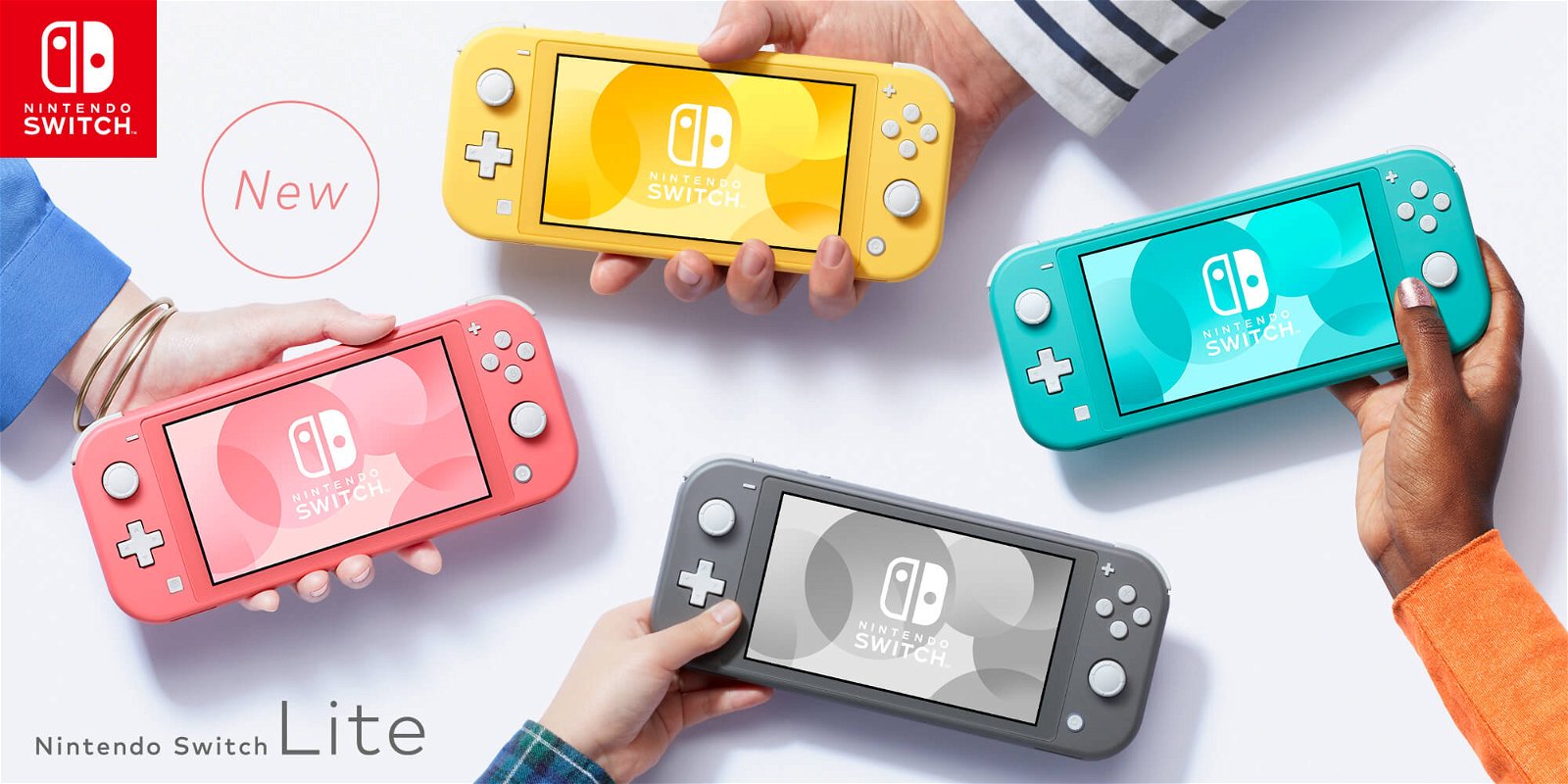 Nintendo: NEW IN! Introducing the coral Nintendo Switch Lite | Milled
