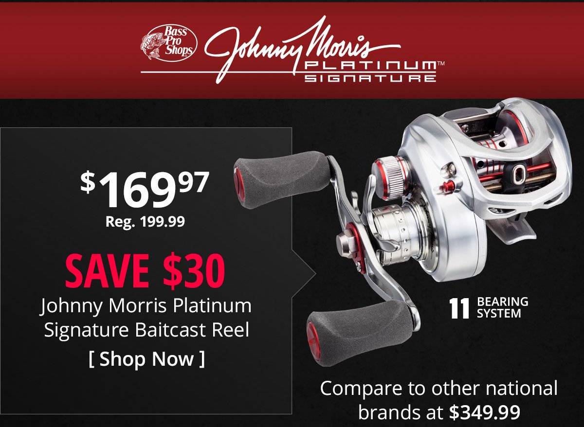 Bass Pro Shops: Save on select Johnny Morris premium rods and reels