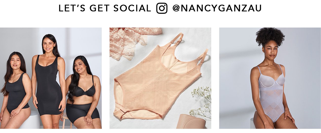 Nancy Ganz Revive Lace High Waist Thong, Black - Shapewear