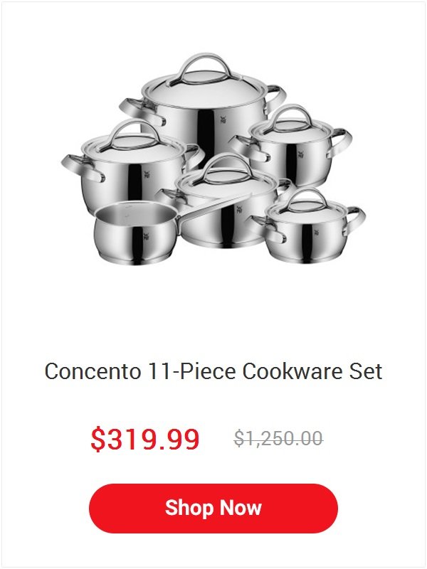 wmfCookware: WMF Factory Closing - Last Chance