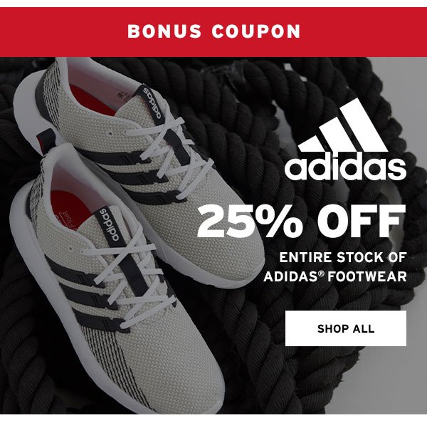 Bob's Stores: adidas Sneakers 25% OFF 