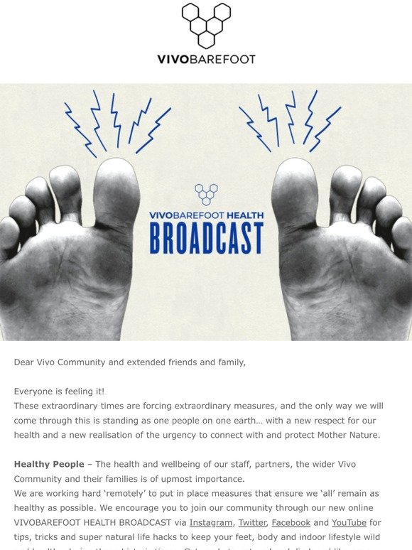 The Vivobarefoot Health Broadcast 