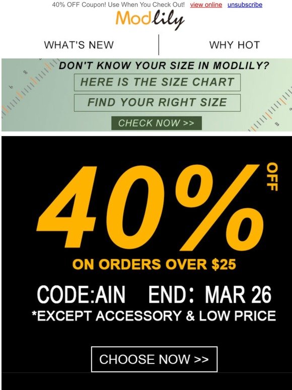 Modlily Com 30 Off Coupon On Friday Here Is Our Secret Code Mm3