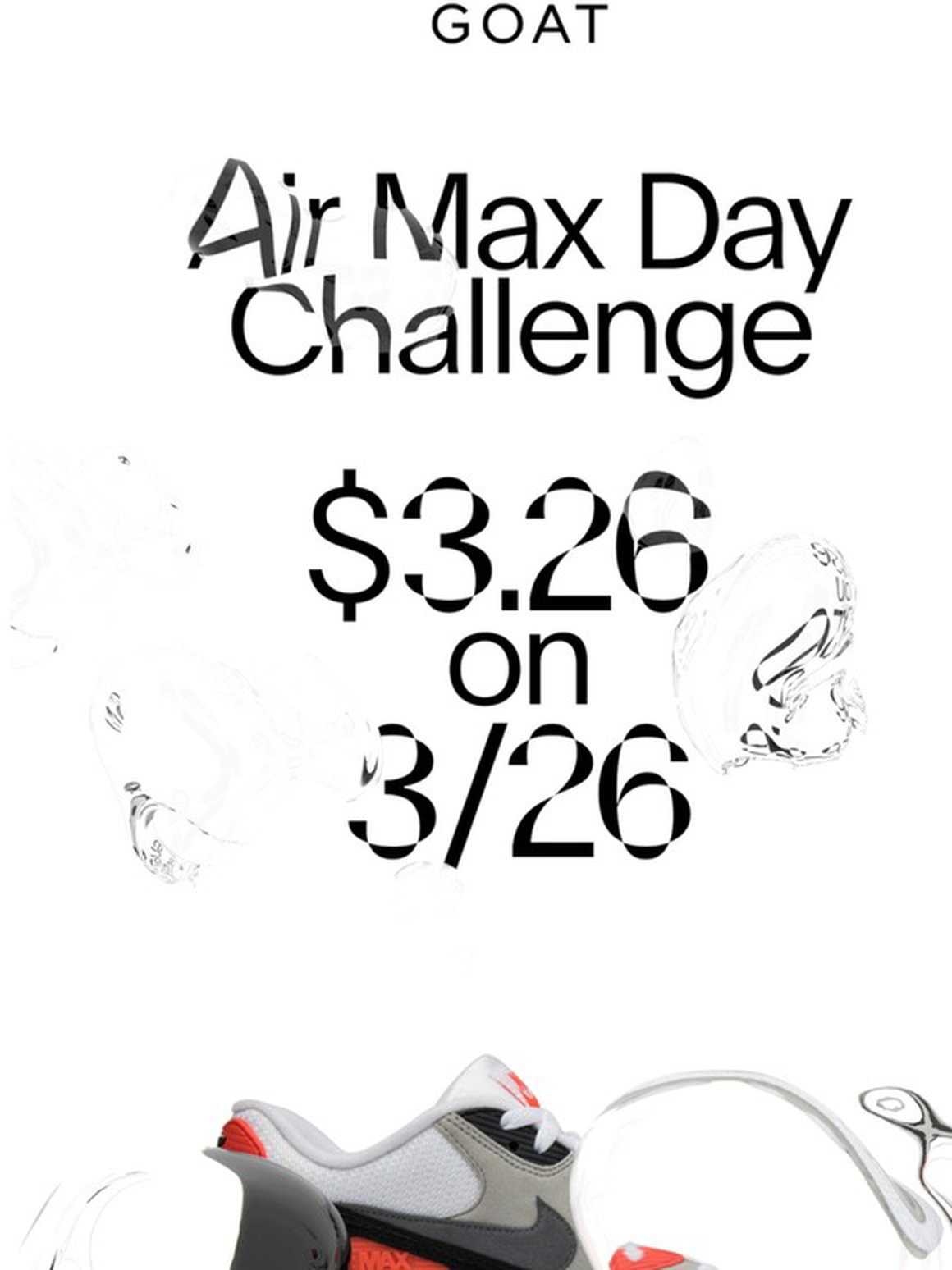 goat air max day challenge