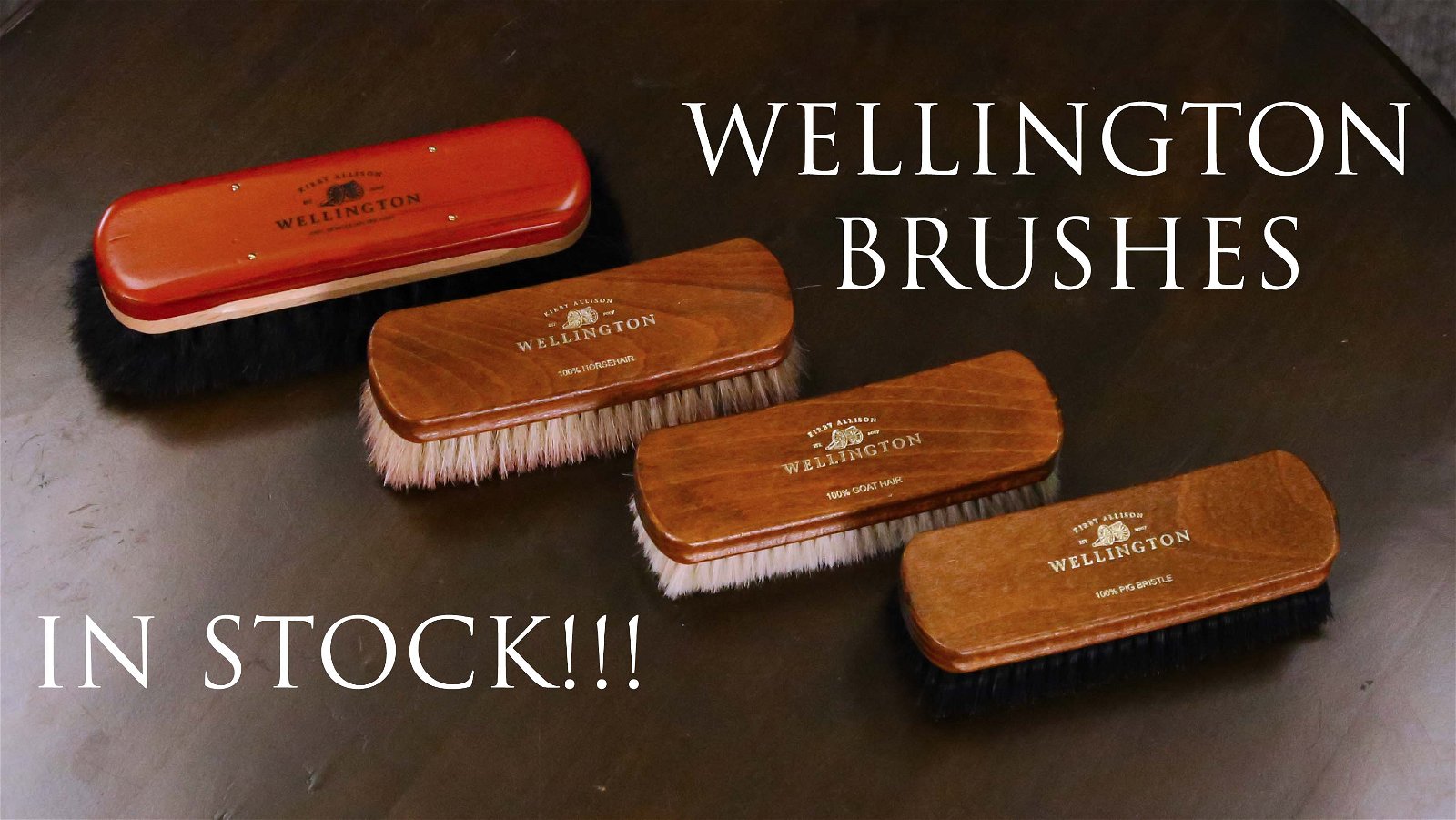 Wellington Boar Bristle Suede Brush