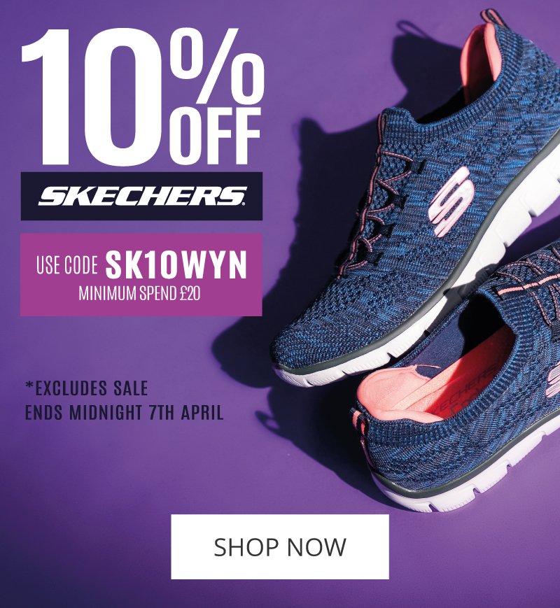 Off Skechers. Be quick offer ends 