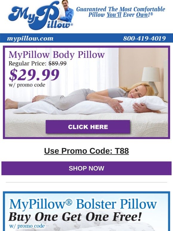 my pillow price
