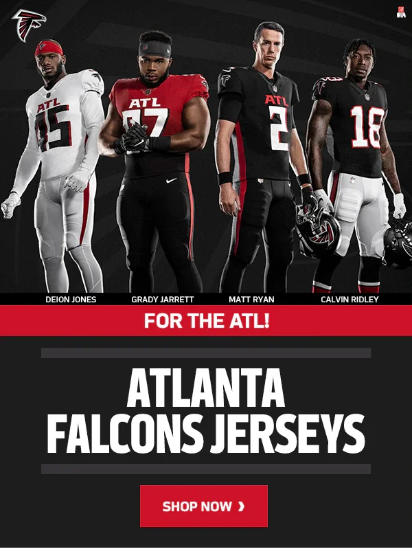 atlanta falcons personalized jersey