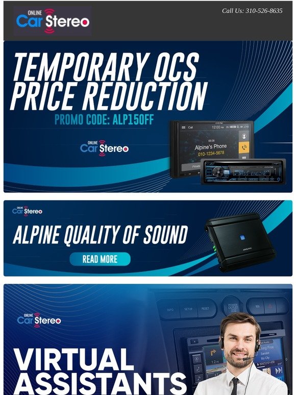 Online Car Stereo Temporary Ocs Price Reduction Milled