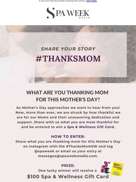 Thanking Mom Feels More Important Than Ever...