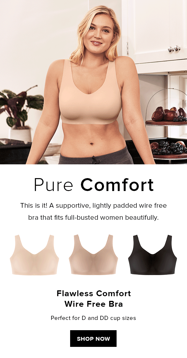 Wacoal: A Full Busted Wire Free Bra for Ultimate Comfort