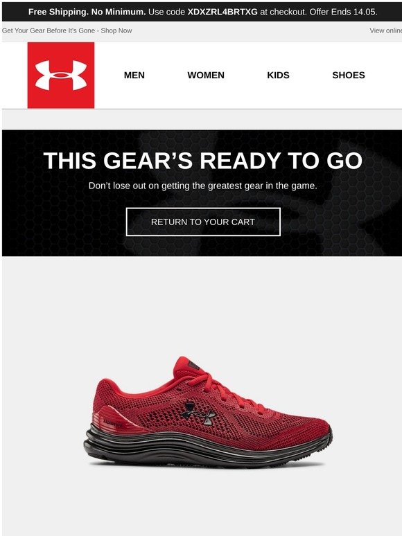 under armour free shipping code no minimum