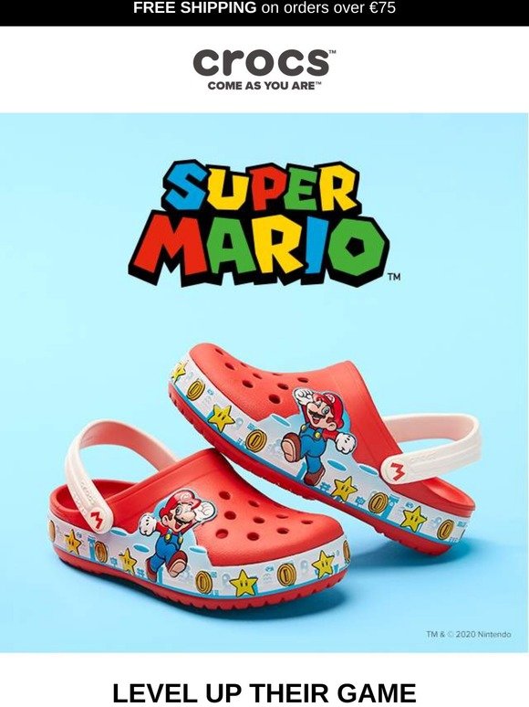 mario light up shoes