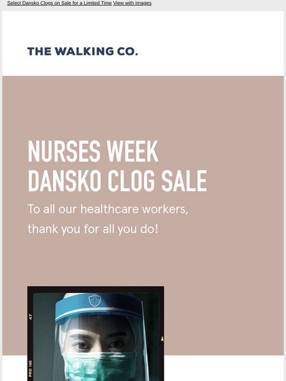 walking company discount nurses