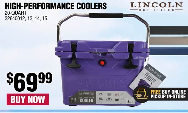 lincoln outfitters 20 quart cooler