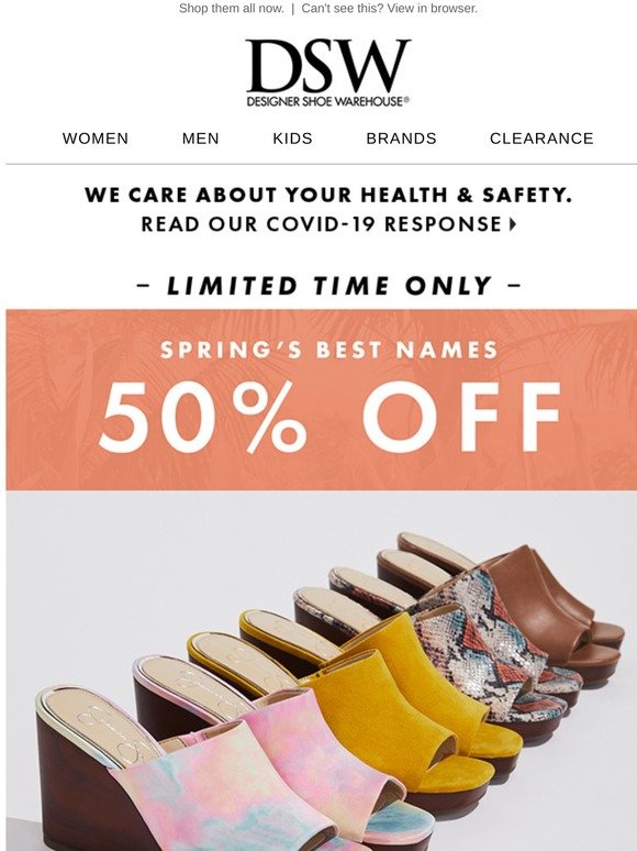 DSW: So much good stuff for you (like 