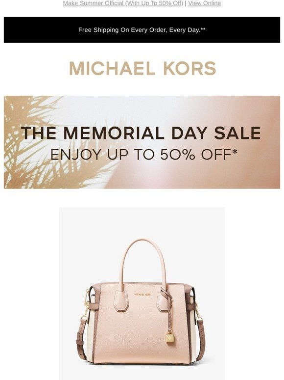 Michael Kors: Last Chance To Shop The 