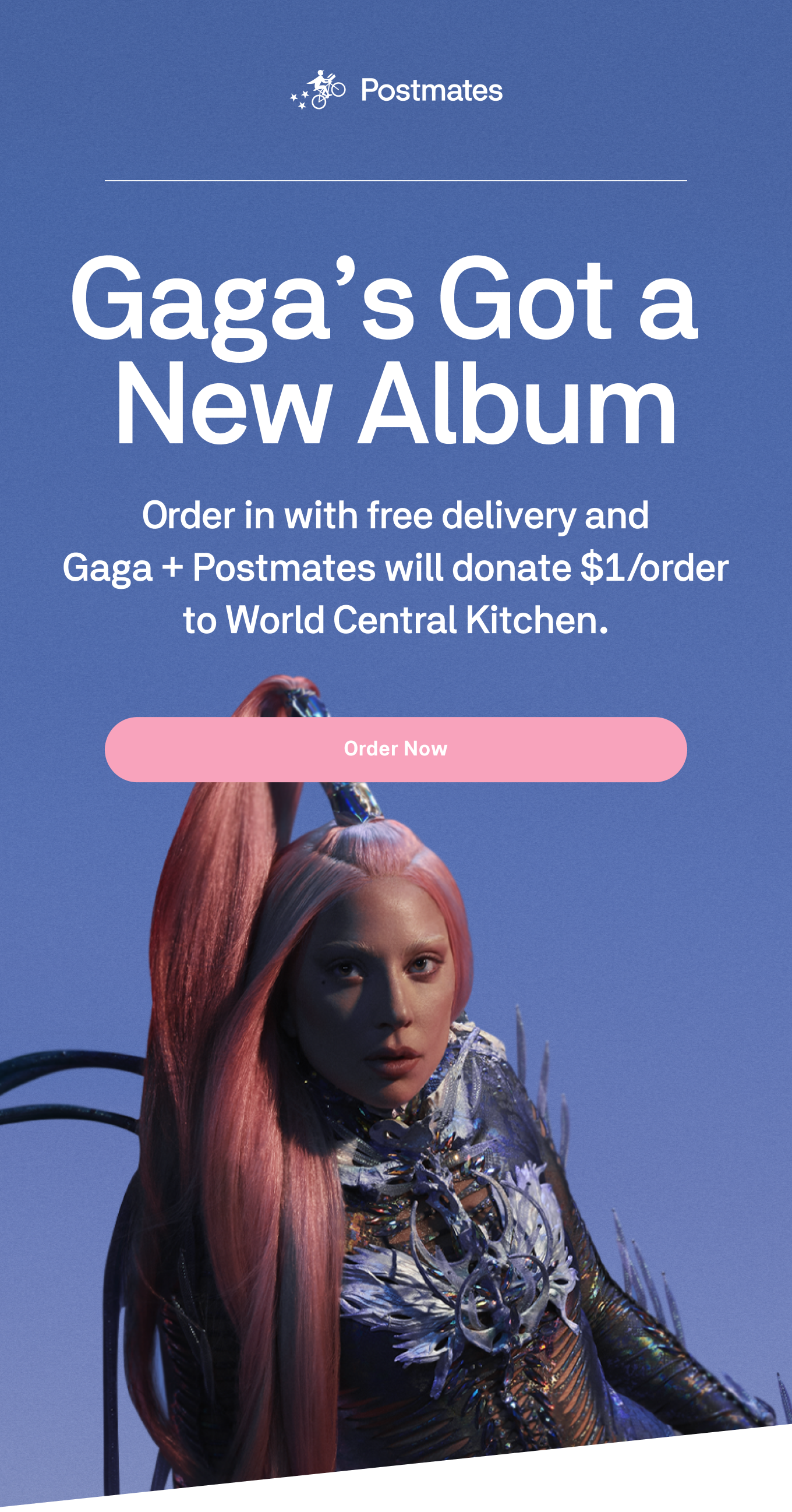 Postmates Free Delivery If You Re Gaga For Chromatica Milled