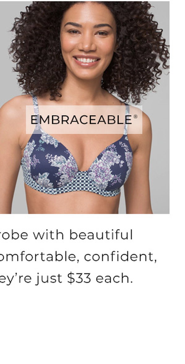 Soma Intimates: 3 for $99 bras is back, but not for long!