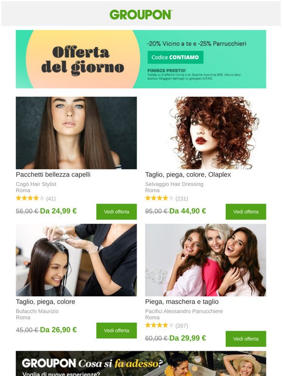 groupon extension capelli