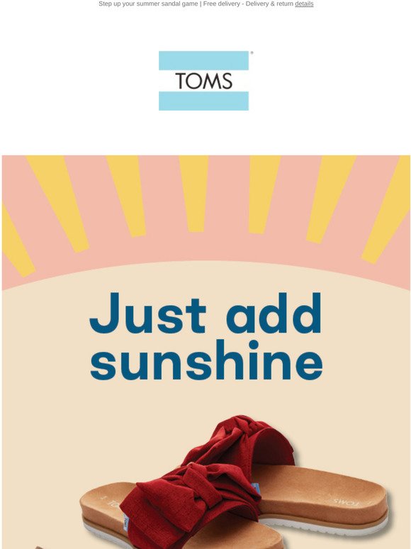TOMS: Summer is on the Horizon | Milled
