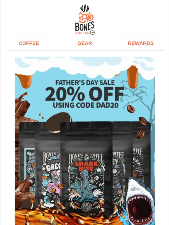 Bones Coffee Company Save 20 At Bone S This Father S Day Milled
