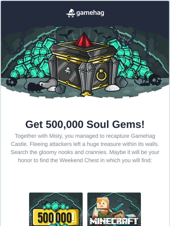 Gamehag Cpa Need A Weekend Quest How About 500k Soul Gems Milled
