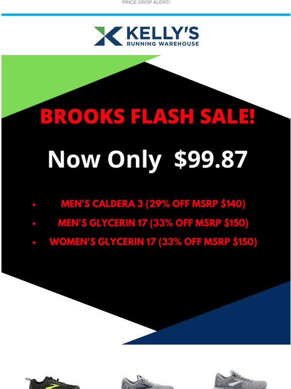 brooks athletic warehouse sale