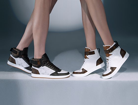 Louis Vuitton lv unisex woman man couple shoes running sneakers
