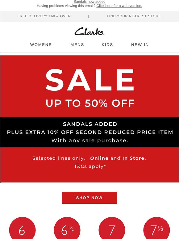 clarks find a store