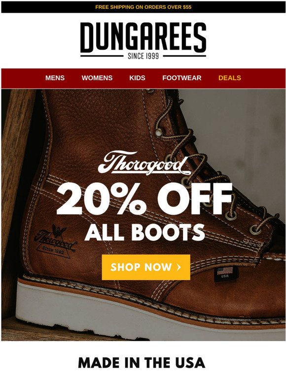 thorogood boots for kids