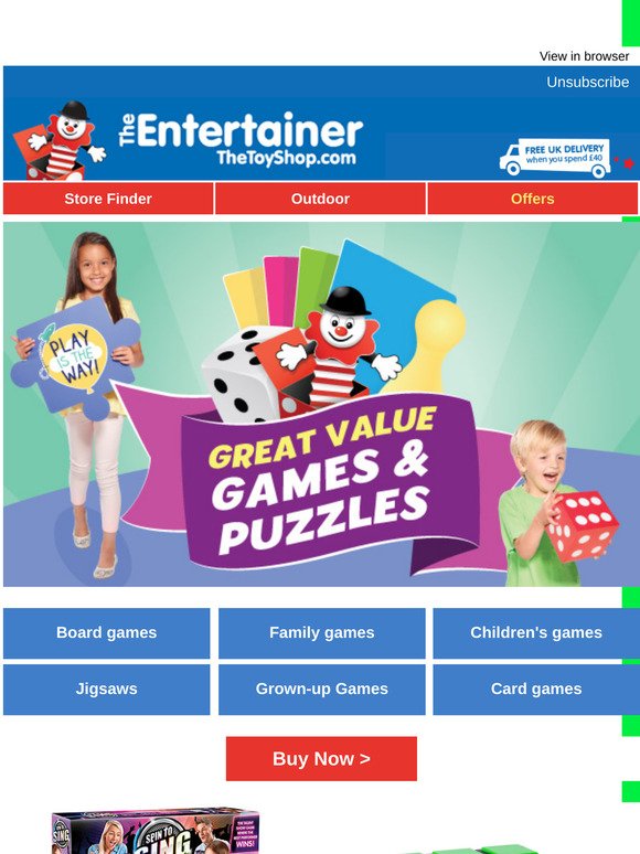 the entertainer outdoor toys
