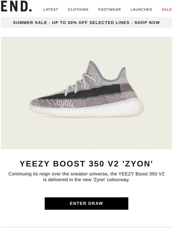 the sale is now over yeezy