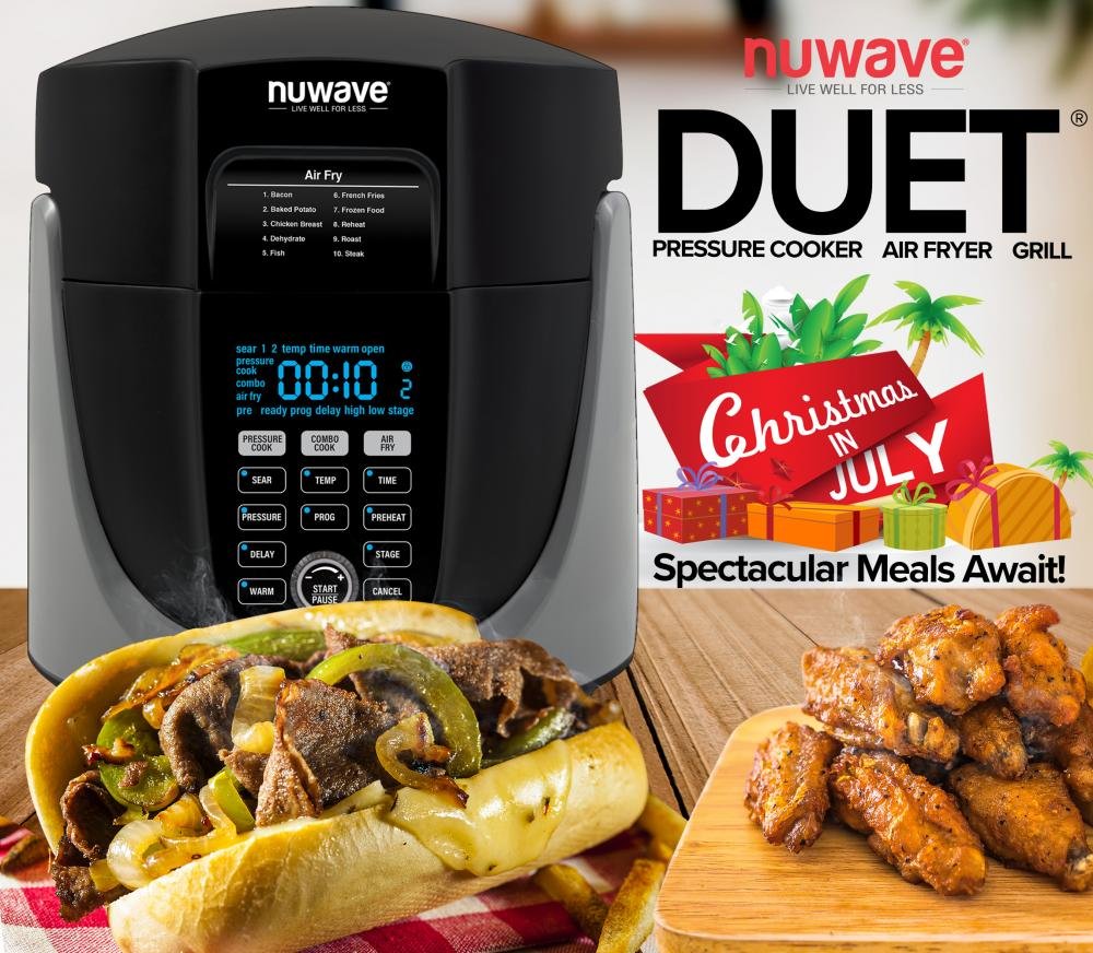 NuWaveOven: 🎄 It's Christmas In July With The NuWave Duet 🎄