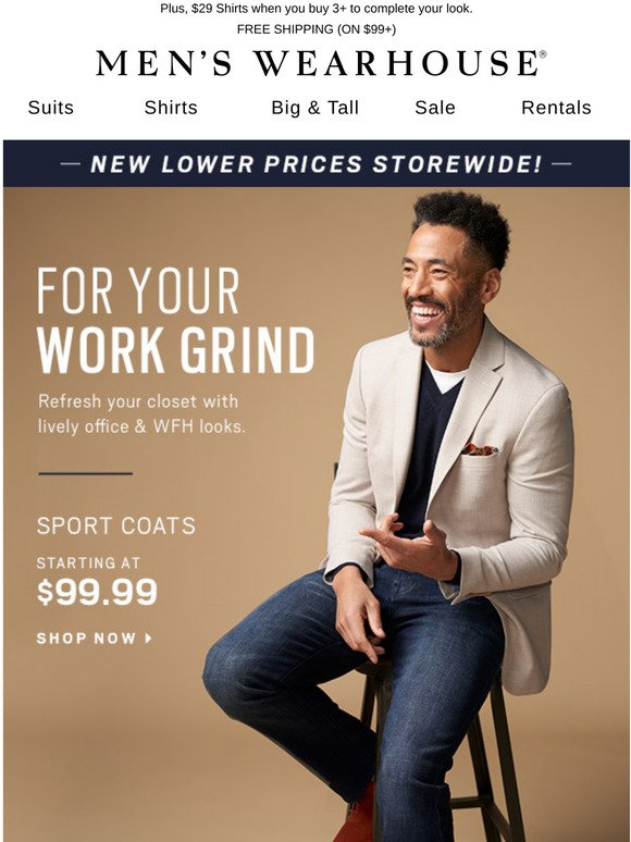 Men&#39;s Wearhouse Email Newsletters: Shop Sales, Discounts, and Coupon Codes - Page 2