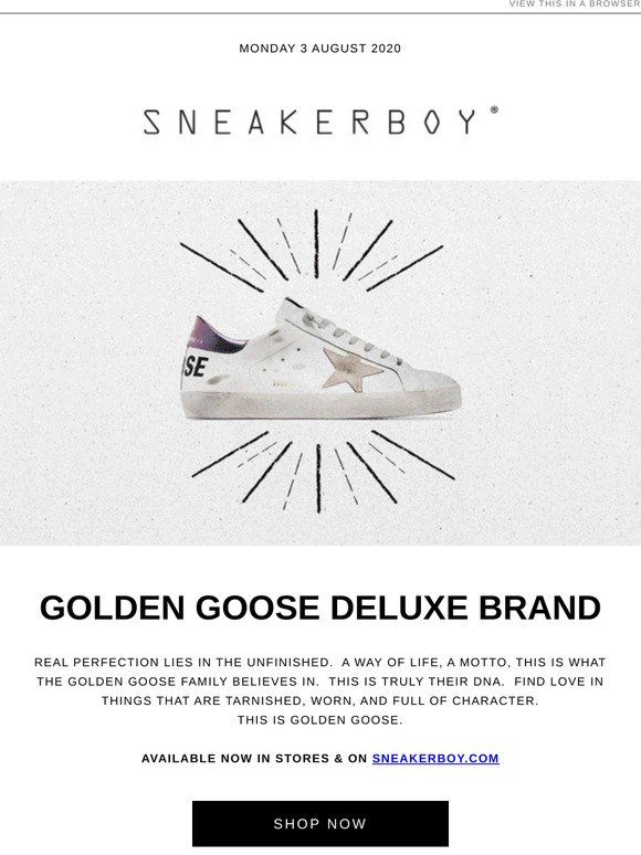 sneakerboy golden goose