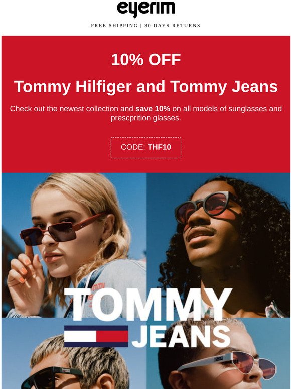 Globo Interpretación Mitones Eyerim SE: 10% off Tommy Hilfiger and Tommy Jeans | Milled