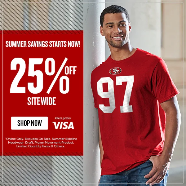 49ers clothing sale
