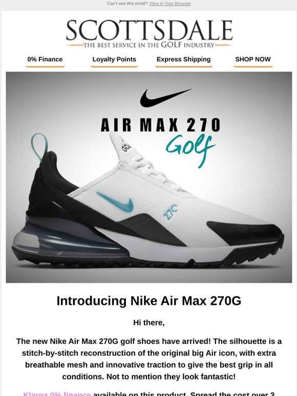 Scottsdale Golf: Nike Air Max 270G | Restock + New Colours 👟 | Milled