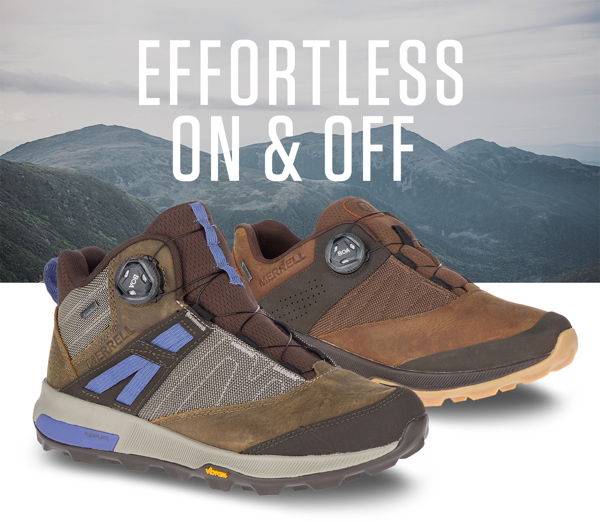 MERRELL: Dial Fast, Effortless, Precision Fit | Milled