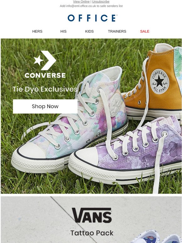 Newness from Converse \u0026 Vans 