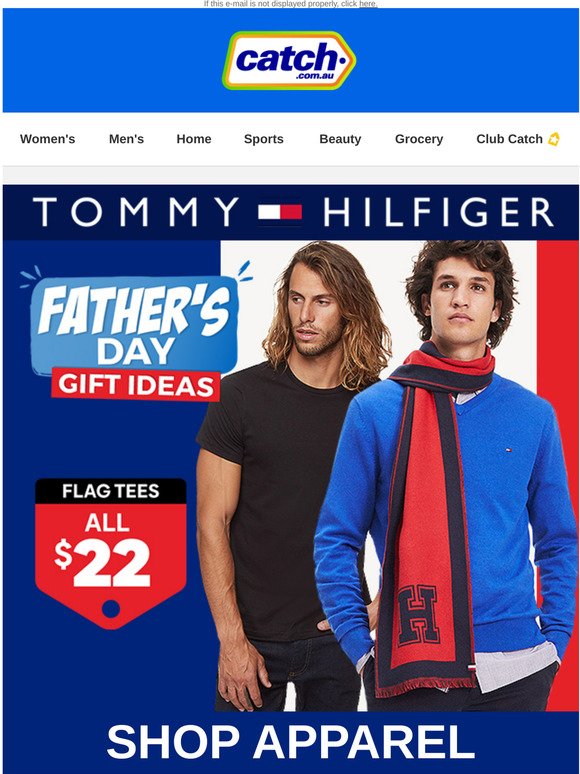 catch of the day tommy hilfiger