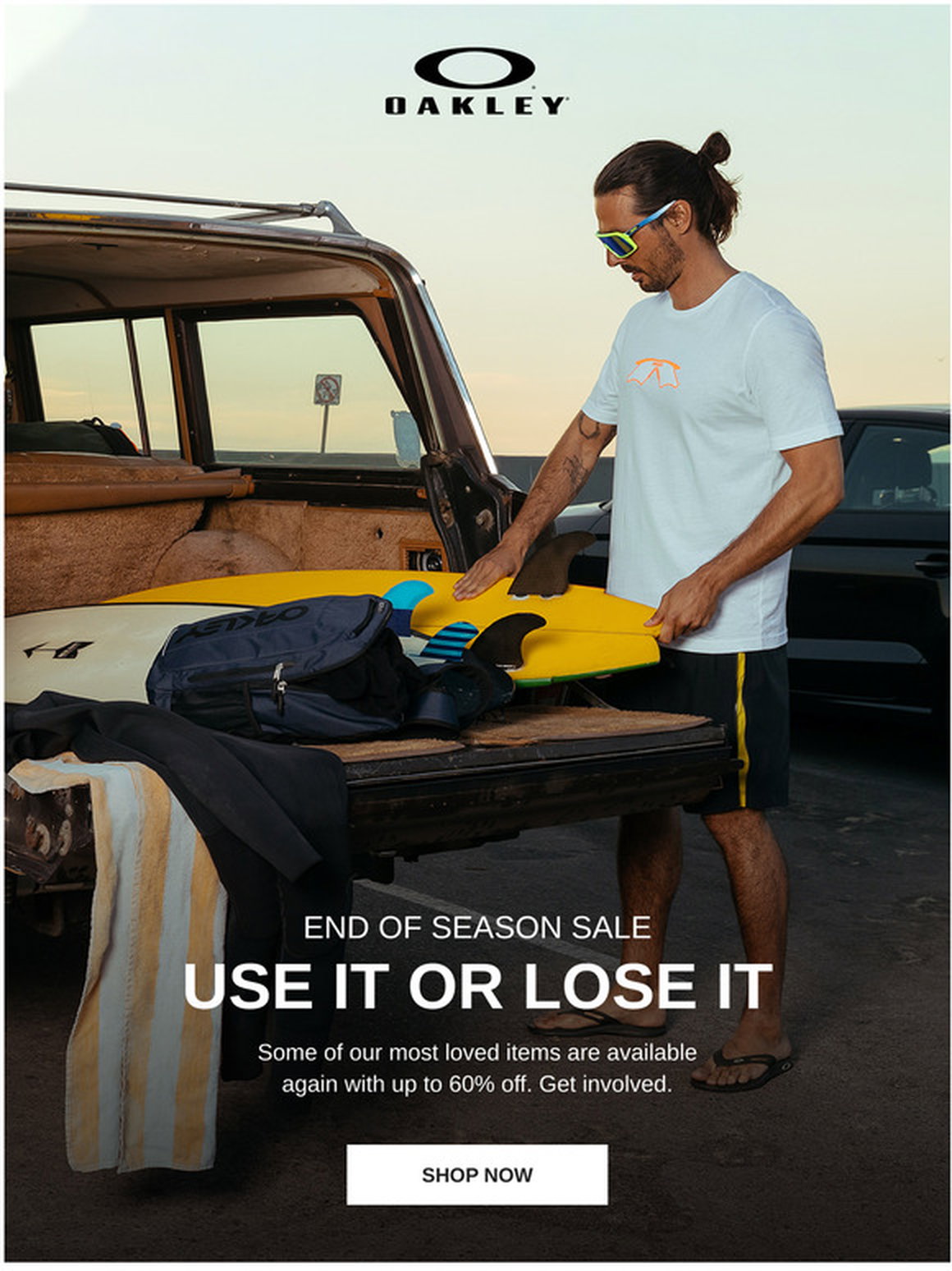 Oakley : End Of Season Sale | Use It Or 