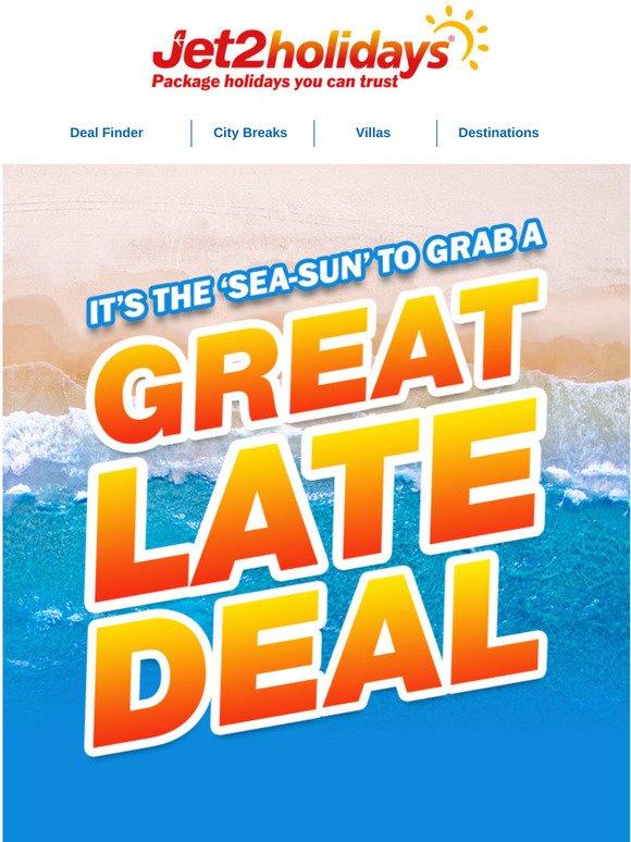Jet2holidays Seas The Day With These Late Deals Milled