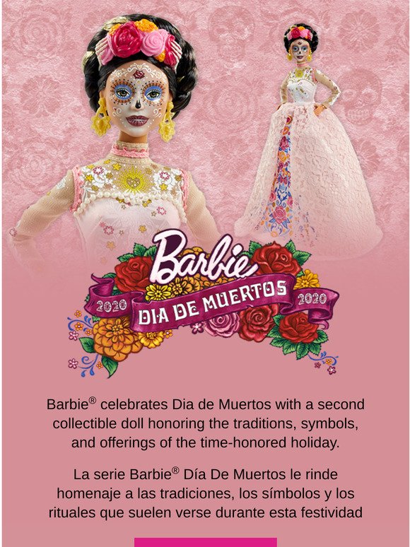 Mattel Shop: Get the 2020 Dia de Muertos Barbie Doll! | Milled