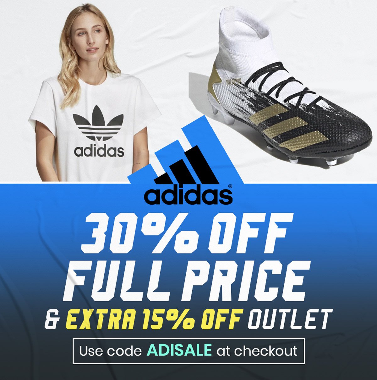 adidas discount code outlet