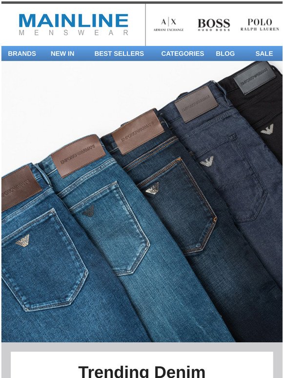 mainline armani jeans