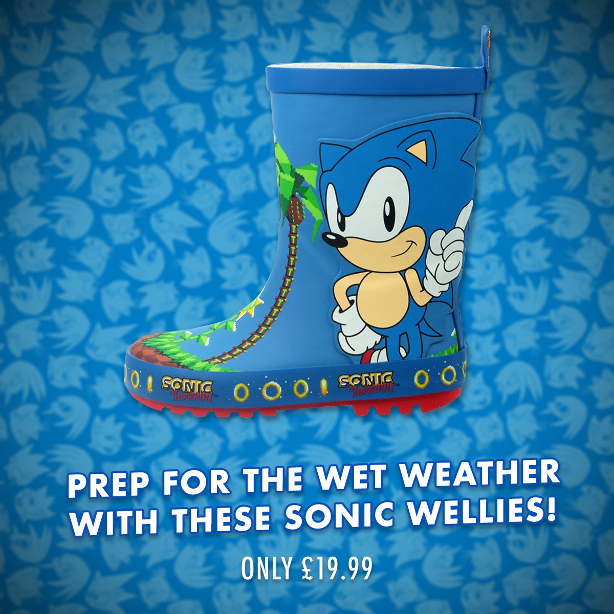 SEGA Shop: Sonic wellies available now 