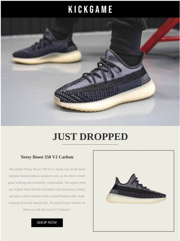 Kick Game: JUST DROPPED - Yeezy Boost 