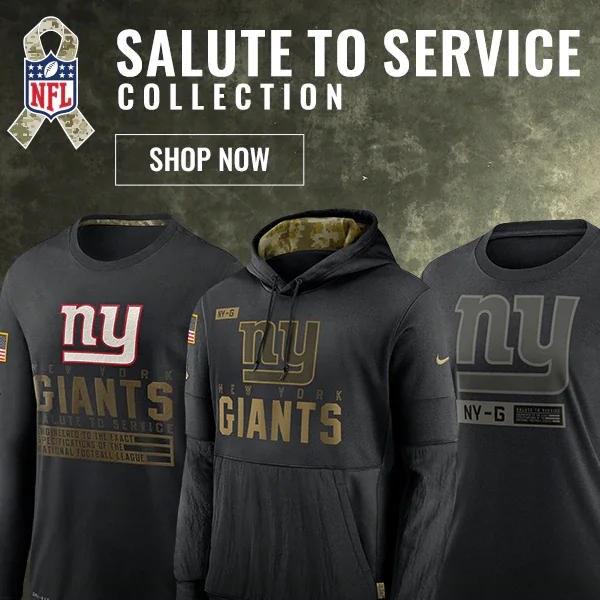 salute to service giants hoodie
